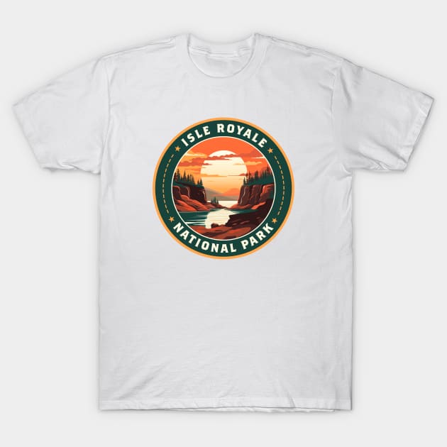 Isle Royale National Park T-Shirt by koohstudio